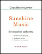 Sunshine Music Orchestra sheet music cover